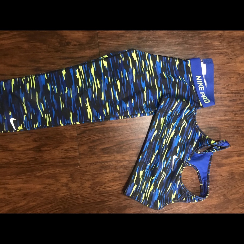 Nike pro  set bra and legging